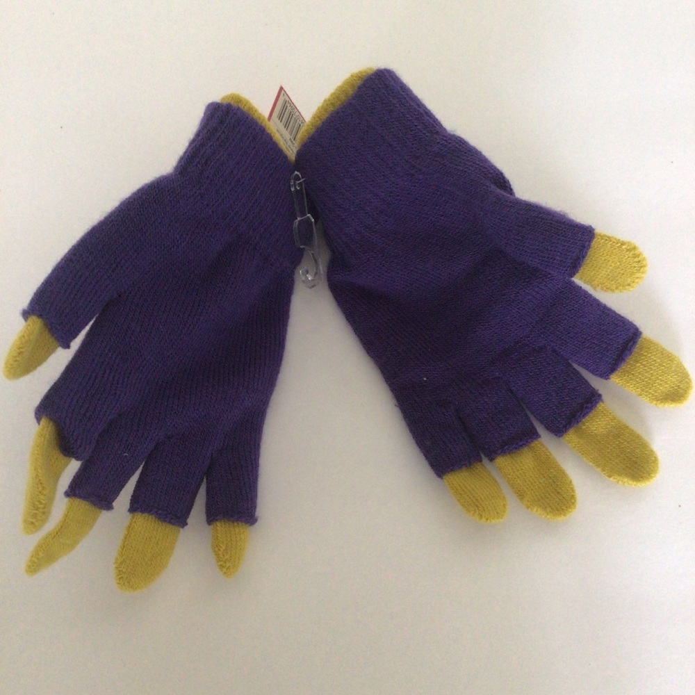 TARGET XHILIRATION FINGERLESS GLOVES AND EXTRA PAIR OF GLOVES NWT